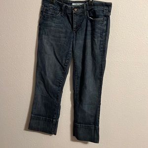 Joe’s Jeans Socialite Kicker Cropped Jeans Size 30